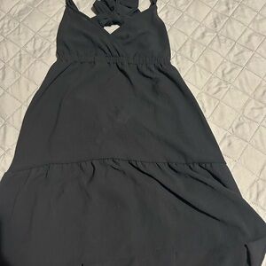 Elegant Black Sleeveless Dress